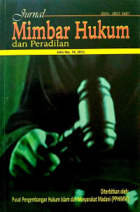 Image of Jurnal Mimbar Hukum dan Peradilan